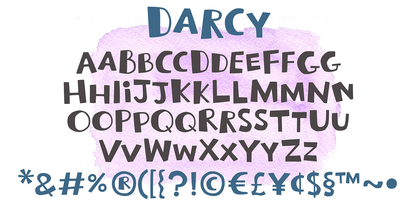 Ejemplo de fuente Darcy #9